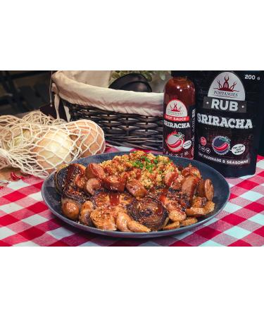 Poppamies Sriracha Hot Sauce - Award-Winning Gluten-Free Lactose-Free Vegan Sauce - 275g | International Flavor Awards 2019 - Buy Online on GoSupps.com
