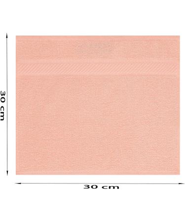 Betz 20 Piece Face Cloth Set Neapel 100% Cotton | Apricot | 30 x 30 cm - Buy Online on GoSupps.com
