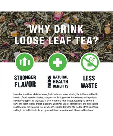 Tiesta Tea Fruity Paradise - Loose Leaf Strawberry Pineapple Green Tea | 1.6 oz for Hot & Iced | Medium Caffeine (25 Cups) - Buy Online on GoSupps.com