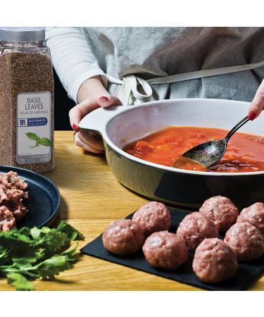 Mccormick Culinary Basil Leaves 5 oz - Authentic Fresh Flavor for Pasta, Pizzas, Poultry & Sauces | Dried Basil Seasoning - 5 Ounce Container (Pack of 1) - Buy Online on GoSupps.com