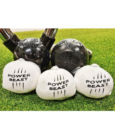 Power Beast 3x Chalk Balls - Premium Magnesium Climbing & Fitness Chalk for Gym Crossfit Weightlifting and More - Buy Online on GoSupps.com