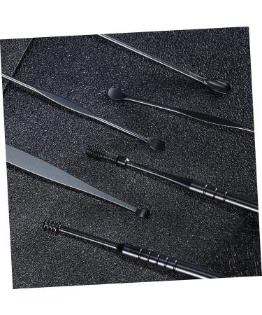 SKISUNO 6pcs Ear Wax Removal Tool Set Safe Ear Cleaner Scoop Kit for Adults Comfortable Stylish Design for Daily Use and Travel - Buy Online on GoSupps.com
