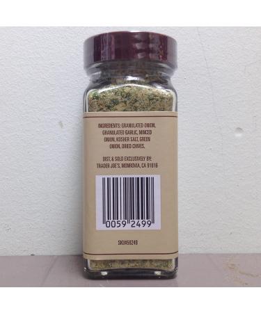 Trader Joe's Onion Salt - Pack of 2 | Premium Seasoning Blend - Buy Online on GoSupps.com