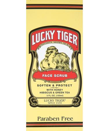 Buy Lucky Tiger Face Scrub 5 Ounce - Refreshing Exfoliating Facial Cleanser for All Skin Types | International Shipping Available - Buy Online on GoSupps.com