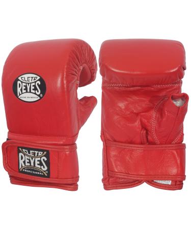 Ringside Cleto Reyes Hook & Loop Traditional Bag Gloves Medium Red