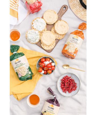 Gerbl Corn Cakes Onion and Chive Flavor 12 Cakes 124g 210590 - Buy Online on GoSupps.com