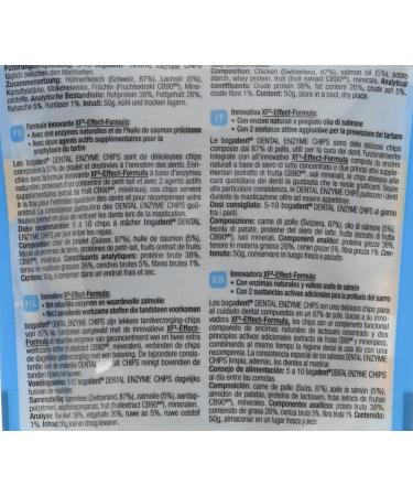 Bogar AG Bogadent Dental Enzyme Chips for Cats 50 g - Buy Online on GoSupps.com