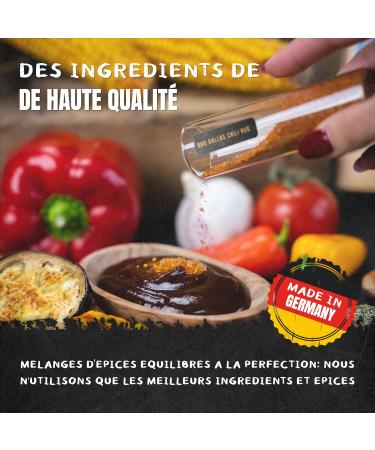 AMARI Barbecue and Grilling Spice Set 5 Exquisite Spices for Barbecues Kitchen Spice Set Spices of the World - Buy Online on GoSupps.com