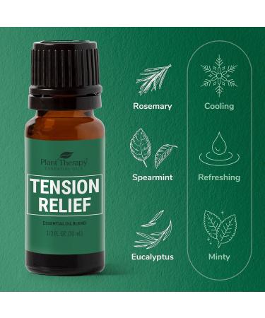 Plant Therapy Pain Support Essential Oil Blend Set - Ache Away Rapid Relief & Tension Relief - 10 mL Pure & Undiluted - Buy Online on GoSupps.com