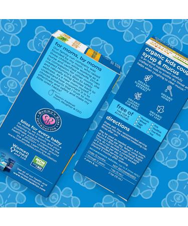 Mommy's Bliss Kids Organic Cough Syrup & Immunity Support - 1-12 Yrs, 4 fl oz - Buy Online on GoSupps.com
