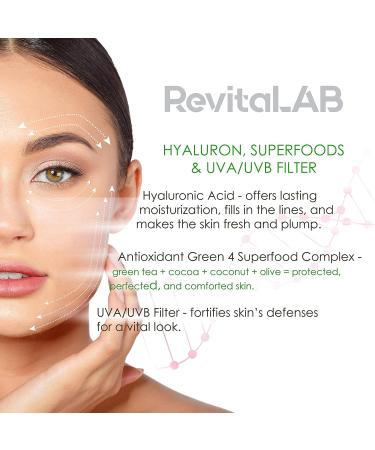 RevitaLAB Power Face Serum with Superfoods A concentrated product specially formulated to provide effective defense against environmental aggressors - Buy Online on GoSupps.com