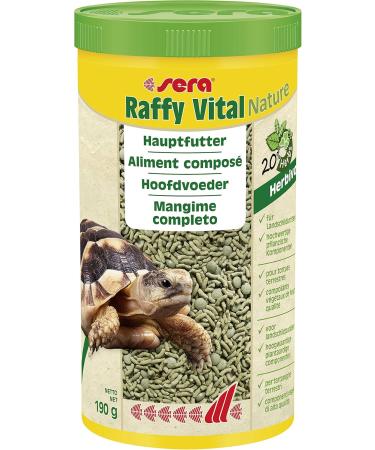 Buy Sera Herbs and Loops Nature 1 000 ml & Raffy Vital Nature 1 000 ml - Premium Herbal Diet for Herbivore Reptiles | International Shipping Available - Buy Online on GoSupps.com