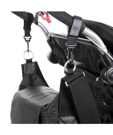 L SSIG Baby Diaper Bag - Stylish Sustainable Messenger Bag with Accessories | Black Tyvek Diaper Tote for International Shipping - Buy Online on GoSupps.com