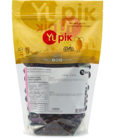 Yupik Dark Chocolate Hazelnuts (filberts) 1kg 6 Count 6 kg - Buy Online on GoSupps.com