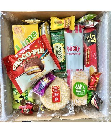 Delicious Mashi Box Asian Dagashi Snack Surprise - 25 Piece Snack Assortment with Instant Noodles & Drinks - Buy Online on GoSupps.com