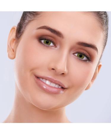 Buy Lenzotica Strong Natural Hazel Contact Lenses - Prescription -2.50 | 3 Monthly Soft Lenses with Container | International Shipping - Buy Online on GoSupps.com