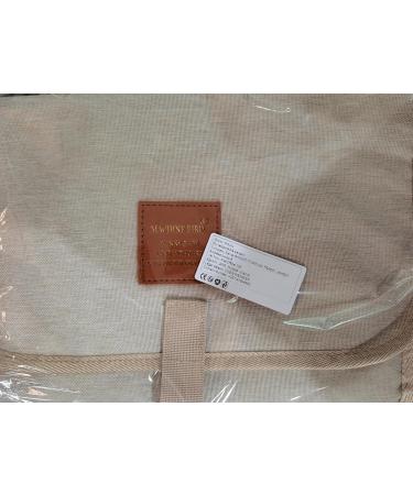 Portable Baby Changing Mat - Breathable Washable & Reusable for Infants & Toddlers | Beige Changing Blanket for On-the-Go Care - Buy Online on GoSupps.com