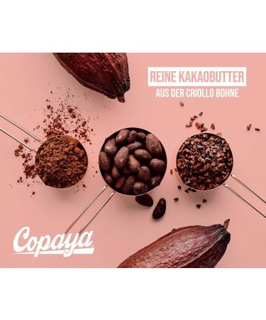 Copaya Nutrition Copaya Organic raw cocoa butter cocoa butter chips honeycomb from Criollo cocoa from unroasted fine cocoa beans vegan in raw food quality 1000 g - Buy Online on GoSupps.com