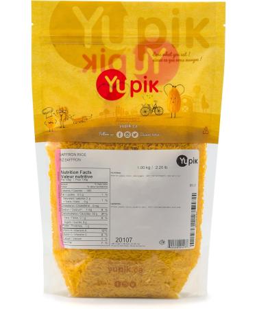 Yupik Saffron Rice Seasoned with Real Saffron 1Kg 1 kg (Pack of 1) - Buy Online on GoSupps.com
