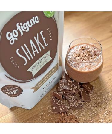 Go Figure SlimBiome Creamy Chocolate Meal Replacement Shake 700g NON-GMO and Gluten-Free High Energy Protein Shake for Weight Management Diet 1 Pack of 14 Servings - Buy Online on GoSupps.com