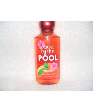 Bath & Body Works Sunset By the Pool Shea & Vitamine Shower Gel 10 Fl Oz.