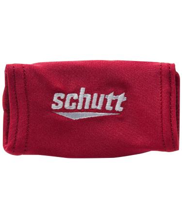 Schutt Sport Football Chin Cup Sleeves. Scarlet