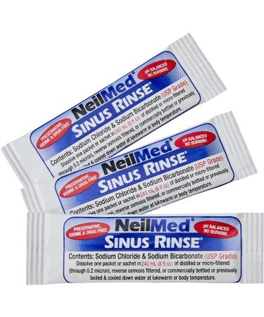 NeilMed Sinus Rinse Starter Kit - 5 Packets - Complete 5 Piece Set - Buy Online on GoSupps.com
