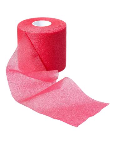Green Sky Athletic Sports Foam Underwrap/Prewrap for Hair Ankles Pads and Other Sporting Adventures (Single Roll Red)