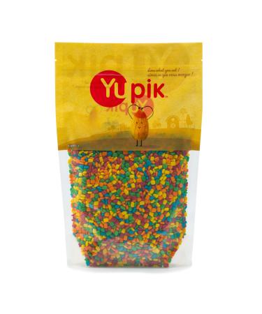 Yupik Mini Pebble Gums 1 kg 6 Count Gluten-Free Multicolored Rectangular Gum Pieces Fruity Flavor Candy Machine Refills Fun & Nostalgic Ideal for Gifting Halloween & Holidays 6 kg