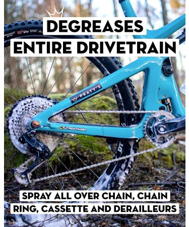 Peaty's Foaming Bicycle Drivetrain Degreaser 500ml/16oz - Ultimate Cleaning Solution - Buy Online on GoSupps.com