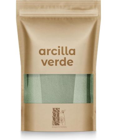 Argile Verte en Poudre - Prete l'emploi en masque et cataplasme - 500g ESSENCIALES - Buy Online on GoSupps.com
