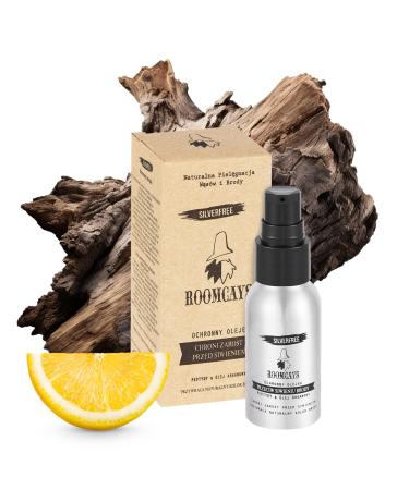 Huile de barbe naturelle qui am liore l' tat de la barbe et pr vient le grisonnement de la barbe Silverfree - Enlever le grisonnement de la barbe rajeunissement de la barbe contre le