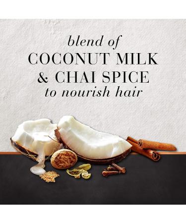 Sulfate Free Nourishing Conditioner - Coconut & Chai Spice Hair Food Treatment 17.9 FL OZ - Buy Online on GoSupps.com