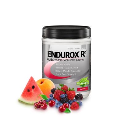 PacificHealth Endurox R4, Post Workout Recovery Drink Mix with Protein, Carbs, Electrolytes and Antioxidants for Superior Muscle Recovery, Net Wt. 2.29 lb, 14 Serving (Fruit Punch)