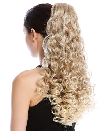 Wig Me Up-19axl-V-15t613 Hairpiece braid ponytail long voluminous lured honey blonde platinum scattered 50 cm blond mix (15t613)