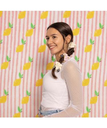 Buy Invisibobble Haarjummi Fruit Fiesta Scrunchy - Yellow White Striped - Stylish Hair Accessories for Girls & Women | Pastel Colors | Designed in Munich | International Shipping - Buy Online on GoSupps.com