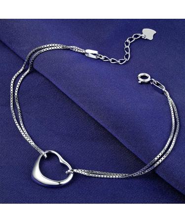 Women's Bracelet Exquisite Heart Bracelet Jewelry Bracelet Popular Fashion Jewelry Bracelet Personalized Birthstone Bracelet Natural Birthday Bracelet - Buy Online on GoSupps.com