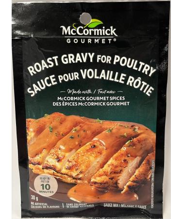 McCormick Gourmet Premium Quality Dry Sauce Mix Roast Poultry Gravy 30g Case Pack 12 Count - Buy Online on GoSupps.com