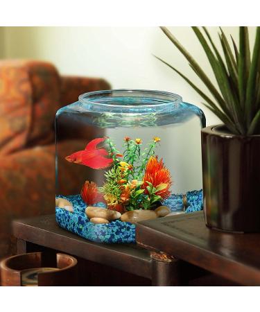 Koller Products 2-Gallon Hex Fish Bowl | Durable Impact Resistant Plastic - Buy Online on GoSupps.com