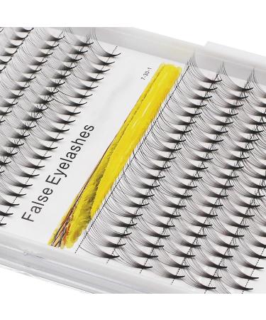 Buy Large Tray-Dedila Long Stem 14D Natural False Eyelashes - Mixed Lengths 8-14mm | Premade Volume Lash Extensions for Stunning Eye Looks - Buy Online on GoSupps.com