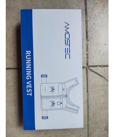 Amostec Running Vest with Cell Phone Pocket & Zipper - Lightweight Waterproof Jogging Gear for Men & Women | Reflective & Ideal for Running Biking Fitness - Buy Online on GoSupps.com