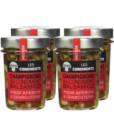 Borde Mushrooms with Balsamico Condiment Jar 21 cl - 100 g - Pack of 4 - Buy Online on GoSupps.com