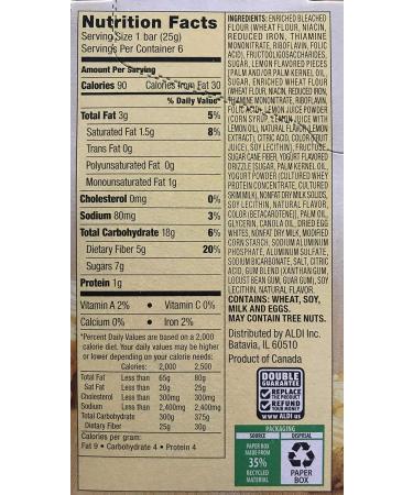 Buy Millville FiberNow Lemon Soft Baked Bar - 90 Calories | Healthy Snack for International Shipping - Buy Online on GoSupps.com