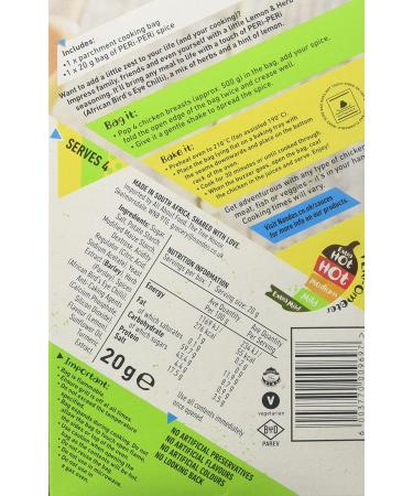 Nando'S Peri-Peri Bag and Bake Lemon and Herb Extra Mild 20 g - Buy Online on GoSupps.com