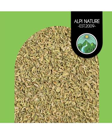 Organic Whole Fennel Seeds (250g) Certified Organic Raw Fennel Quality Gluten Free Lactose Free Lab Tested Vegan - Buy Online on GoSupps.com