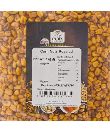 Old India Corn Nuts Roasted 1kg - Buy Online on GoSupps.com