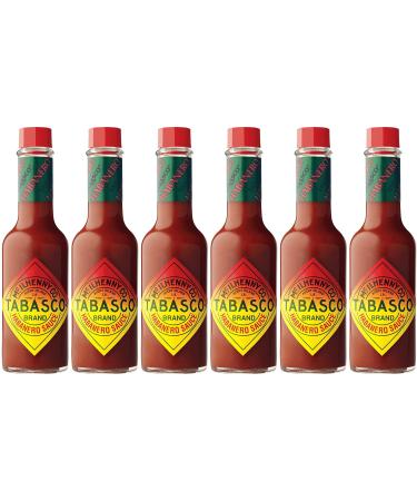Tabasco Habanero Hot Sauce 60ml - Pack of 6