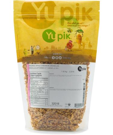 Yupik Organic Apple Cinnamon Granolas 1kg 6 Count 1 kg (Pack of 6) - Buy Online on GoSupps.com