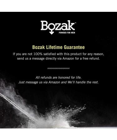 Buy Bozak Hypoallergenic Body Powder for Men - Talc-Free 4 oz | Sweat Absorbing Chafing Relief & Jock Itch Defense - Double Pack - Buy Online on GoSupps.com