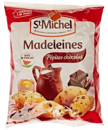 St Michel - Chocolate Chip Madeleines - 400g Bag